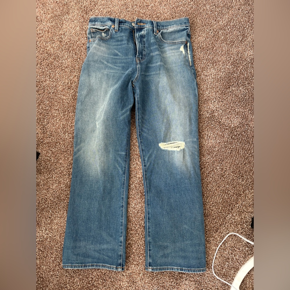 Lucky Brand Distressed Blue Jeans